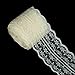 vLoveLife 2 Rolls (10 yards/ Each) Lace Roll Ivory Lace Ribbon Vintage Floral Lace Trimming Bridal Wedding Lace for Decoration Crafts