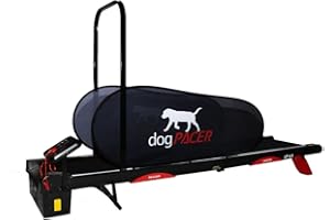 DogPACER 94697 4.0 Full Size Dog Pacer Treadmill, Black