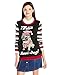 Ugly Christmas Sweater Juniors Feliz Navi-Dog Pug Pullover