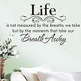 Vacally Wall Stickers Wallpaper Art Decals Letter Mural Home Decor Room DIY Decoration Living Room Bedroom Background