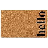 Calloway Mills 102611729NBB Vertical Hello Doormat, 17