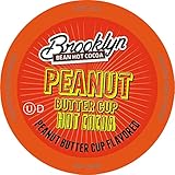 Brooklyn Bean Roastery Peanut Butter Cup Single-Cup Hot Cocoa for Keurig K Cup Brewers, 40 Count