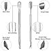 Ejiubas Cuticle Pusher Cuticle Nipper Surgical Grade Stainless Steel Cuticle Trimmer Cuticle Remover Tool Set for Fingernails and Toenails Pedicure Manicure Tools