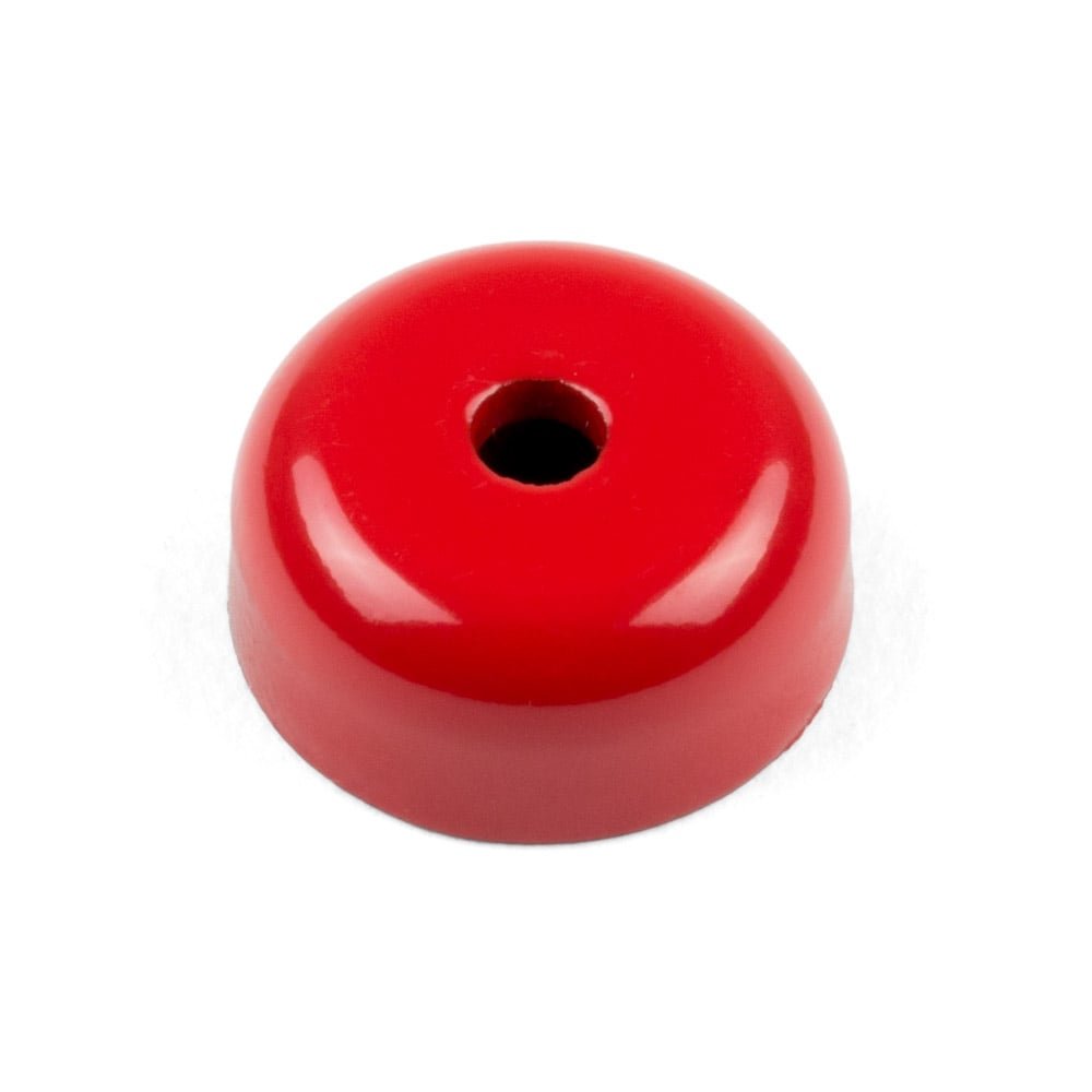 Alnico Shallow Pot Magnet for High-Temperature, Engineering, and Manufacturing Applications - 19mm dia x 7.5mm thick c/w 5.2mm dia countersunk hole - 3kg Pull - Pack of 4