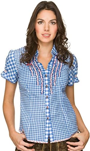 Traditional blouse Lily azuree