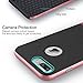 iPhone 7 Plus Case, ROCK [Royce] - Black & Rose Gold [Ultra Thin][Heavy Duty][Metal Texture Side Buttons][Dual Layered][Slim Fit][Hard PC + Soft TPU] For Apple iPhone 7 Plus (2016)