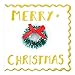 Baker Ross Mini Christmas Wreaths Creative Xmas Art Supplies for Christmas Crafts and Decorations (Pack of 6)
