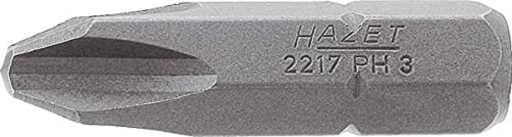 HAZET 2217-PH1 32 mm Cross Recess Profile PH Bit - Multi-Colour