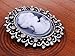 Alilang Womens Antique Golden Tone Vintage Victorian Floral Purple Cameo Lady Brooch Pin (B0768)