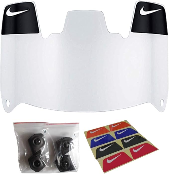 football visors clear nike