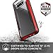 X-Doria Raptic Shield, Samsung Galaxy S10e (Formerly Defense Shield) - Military Grade Drop Tested, Anodized Aluminum, TPU, and Polycarbonate Protective Case, Samsung Galaxy S10e, Red