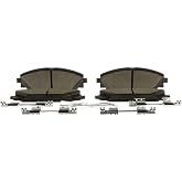 BOSCH BC1728 QuietCast Premium Ceramic Disc Brake Pad Set - Front | Compatible with Select Mazda 3, 3 Sport, CX-3