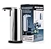 PerPik Stainless Steel Hands Free Automatic IR Sensor Touchless Soap Liquid Dispenser with Waterproof Case Best for Bathroom or Kitchen Sink