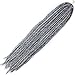 VRHOT 6Packs 18'' Box Braids Crochet Hair Small Synthetic Hair Extensions Twist Crochet Braids Hairstyles Braiding Hair Long Dreadlocks for Black Women 18 inch Grey (18 inch, Gray)