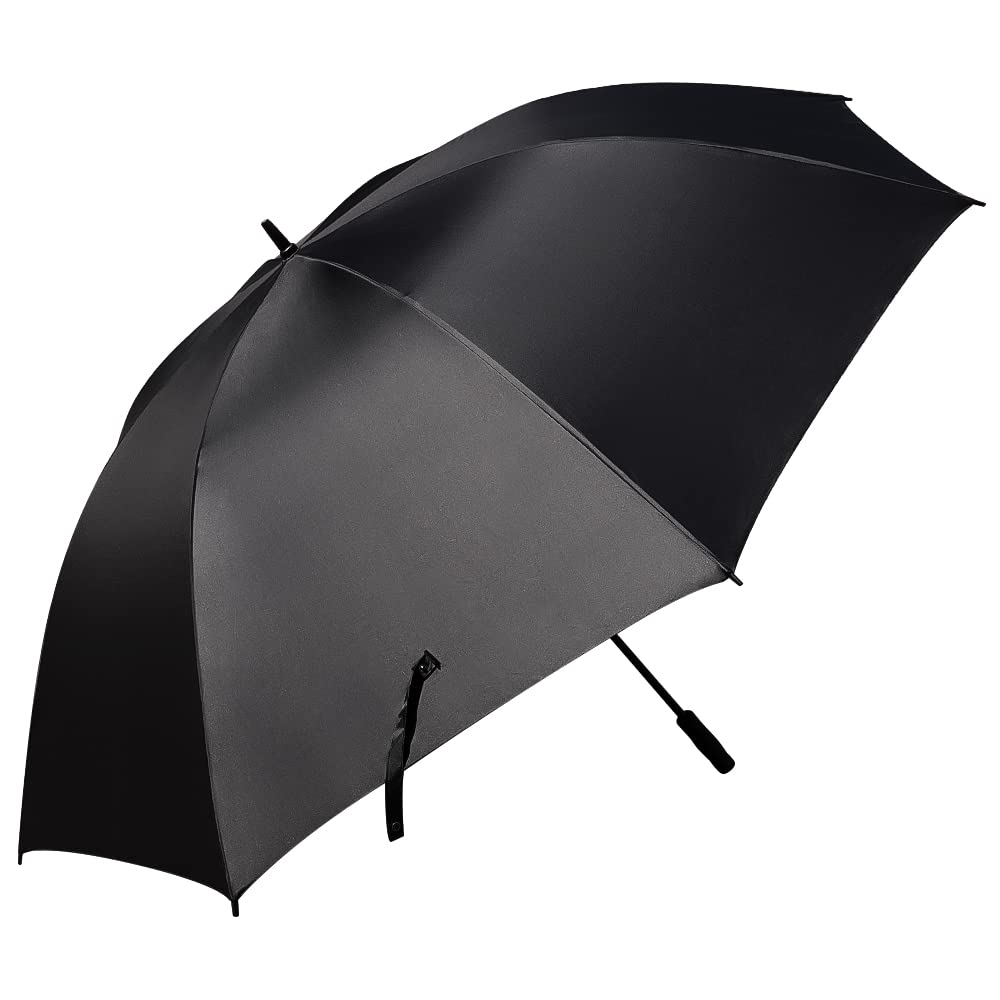 Kilitn Golf Umbrella 83 Inch Extra Large Oversize Manual Open, Double Canopy UV Protection Waterproof Stick Rain Shelter for Men and Women