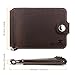 Shvigel Slim Wallet Credit Card Holder - Leather Blocking Minimalist Men's Wallet (old wallet brown)