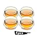 Zen Room Double Wall Glass, Borosilicate Glass Tea Cups 2oz,Set of 4/Insulated Thermal & Heat Resistant Design