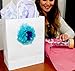 [25 pcs] White Kraft Paper Bags 8x4.75x10 - Quality Gift Bags Made with Extra Thick Paper and Handles Perfect for Botique Gifts, Crafts, and Events