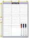 Magnetic Calendar Weekly Planner Dry Erase Refrigerator To Do List, Chores , Classroom