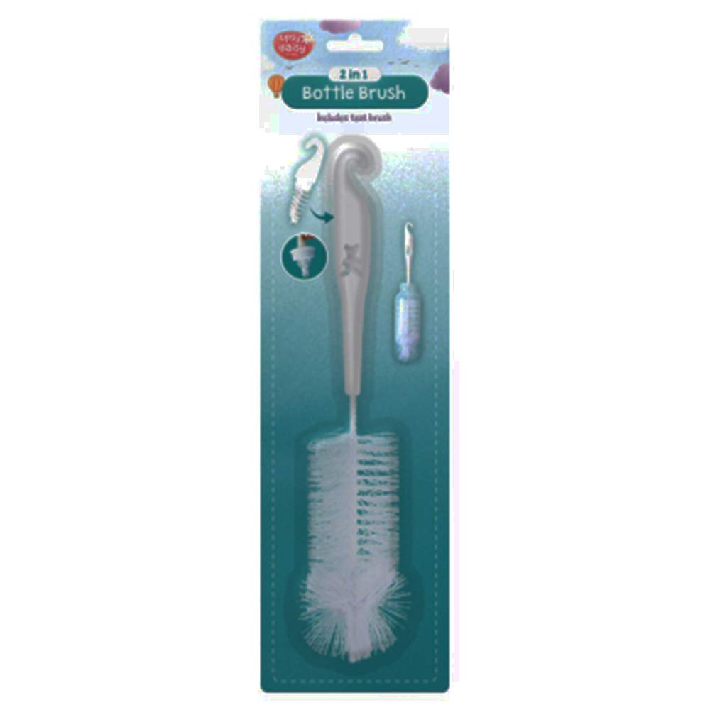 Baby Bottle Brush and Teat 2 in 1