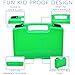 Life Made Better New Magnetic Carrying Case, Compatible with Magformers and Magna Tiles, Playset Organizer (Green)