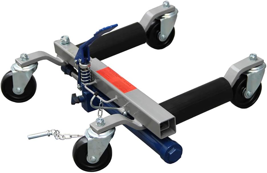 Belltower 1500 lb Hydraulic Wheel Skates Dolly Car Skates Vehicle Positioning Jack Tyre Lift Trolley