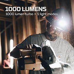 NEBO Master Series HL1000 LED Headlamp, Rugged and