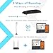 VOTECOM Wi-Fi Hidden Camera Desk Lamp 1080P Full HD Motion Detection Activated Alarm App Remote Video View Warm White Lighting Nanny Spy Camera