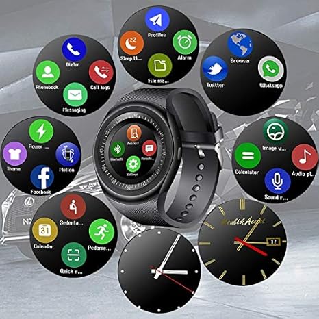 UTHDELD Smartwatch Smart Watch Soporte SIM Tarjeta SIM con ...