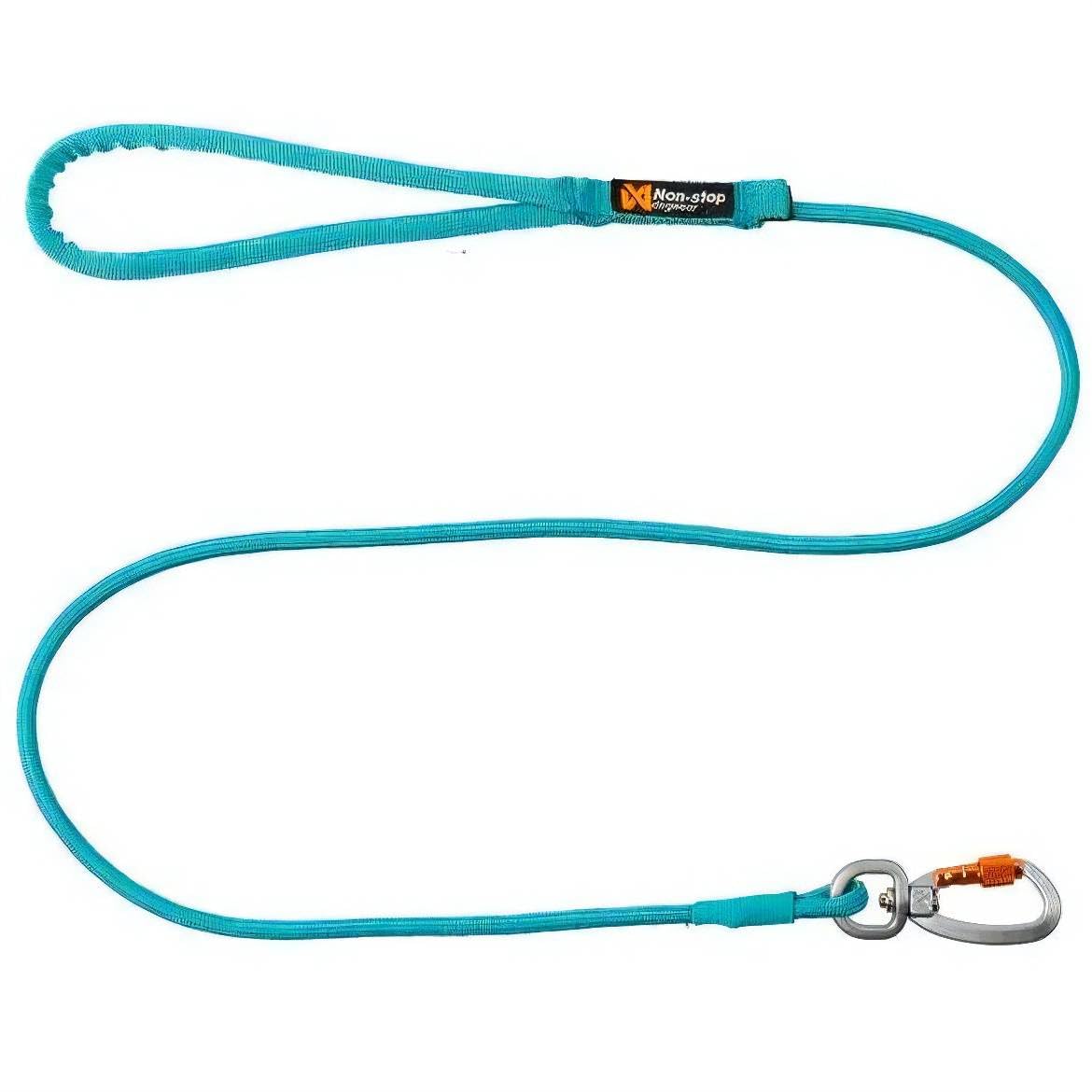 Non-Stop Dogwear Trekking Rope Leash, Teal - 2m/8mm