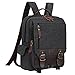 S-ZONE Sling Canvas Cross Body 13-inch Laptop Messenger Bag Shoulder Backpack