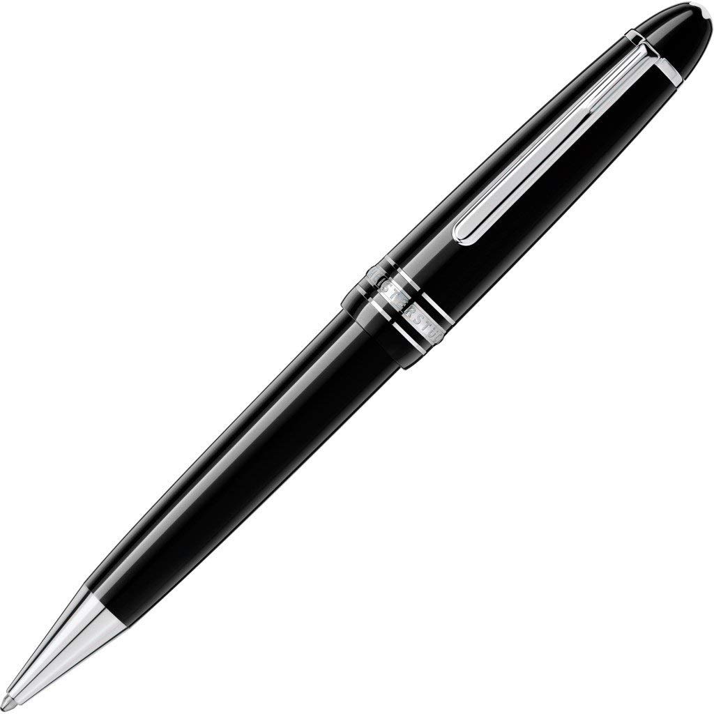 MontBlanc 7569 Meisterstuck Platinum Line Ballpoint Pen - Black