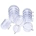 Outus DIY Clear Plastic Bath Bomb Mold Party Ball Ornament, 3 Size, 15 Set