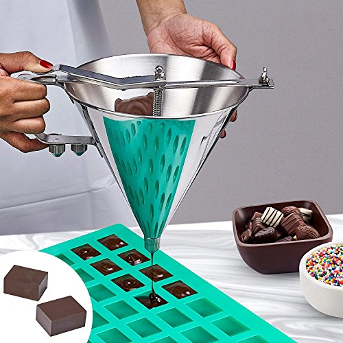 40Cavity Square Caramel Candy Silicone Molds,Ice Cube Tray Molds