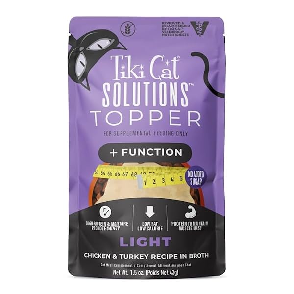 TIKI CAT, SOLUTIONS TOPPER, LIGHT, CHICKEN & TURKEY...