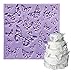 Anyana Fondant Impression Mats square fondant impression lace butterfly mould Silicone imprint mold Cake Decorating Supplies for Cupcake Wedding Cake topper Decoration