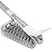 VOTECOM Grill Brush Scraper - Bristle Free Rust Resistant Stainless Steel BBQ Grill Cleaner Safe Porcelain, Ceramic, Steel, Iron