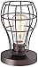 Franklin Iron Works Oldham Industrial Rustic Accent Uplight Desk Table Lamp 9 1/2