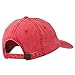 NASA Insignia Embroidered Pigment Dyed Cap - Red OSFM