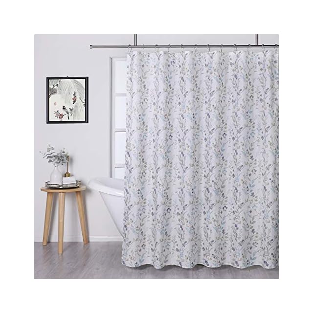 Regal Home Collections Suzani Shower Curtain, 70 inch Wide X 72 inch
