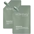 Noshinku Pocket Hand Sanitizer Spray Refill Pouch, Natural Moisturizing Hand Sanitizer Refill With 70% Sugarcane-Derived Alcohol, 200 mL (3.40 Fl Oz (Pack of 2), Eucalyptus)