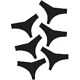 DEANGELMON Seamless Thongs for Women No Show Thong Underwear Women Comfortable Multiple Pack