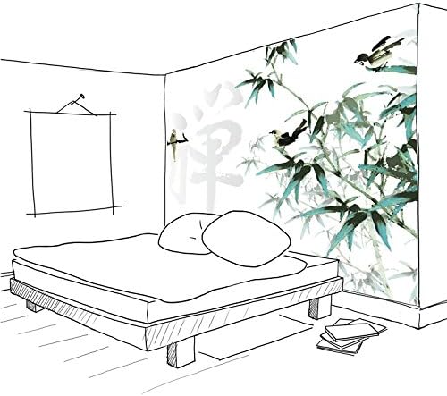 Scenolia Panoramic Poster Wallpaper Chinese Painting 4 x 2.70 m XXL HD Quality, 4 x 2,7 m - Image 5