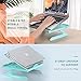 Laptop Stand Ergonomic, Jelly Comb Multi-Angle Adjustable Laptop Riser with Built-in Foldable Legs and Phone Holder, Ventilated Notebook Stand Tray for MacBook, Desktop Computer, Tablet – Greenthumb 4