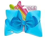Claire's Girl's JoJo Siwa Large Bright Blue Hair Bow
