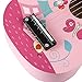RuiyiF Kids Guitar for Girls Boys Beginners, Toy Acoustic Guitar for Toddlers 6 Steel String with Pick 21 Inch -Pink