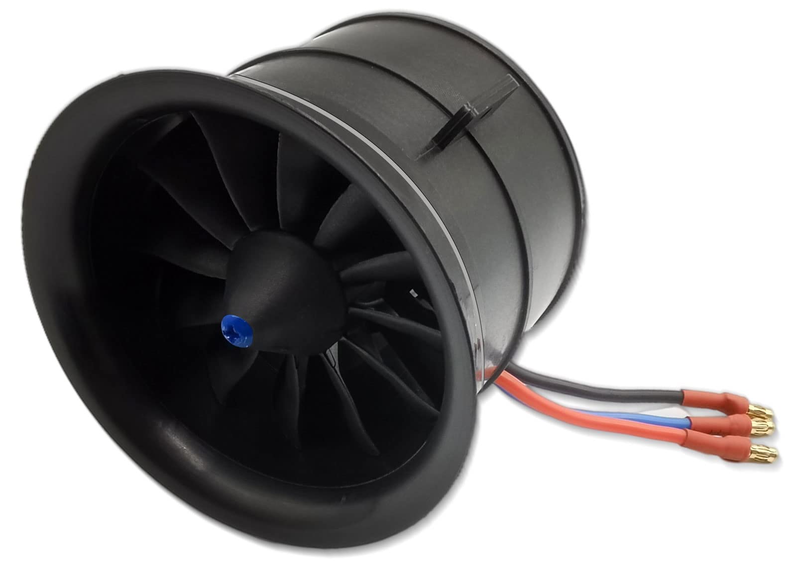 Photo 1 of DD 70mm EDF 12 Blades Ducted Fan with 3400KV RC Brushless Motor Balance Tested for EDF 4S RC Jet Airplane
