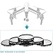 Neewer Multi-coated 6 Pieces Filter Kit for DJI OSMO/Inspire 1, Made of Ultra High Definition Glass and Aluminum Thread Frame, Includes: CPL, ND8, ND16, ND32, ND8/PL and ND16/PL Filters