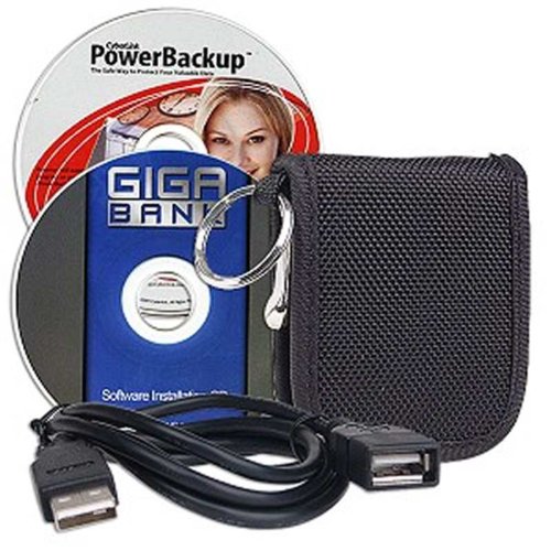 GigaBank Software Installation CD for I/O Magic GigaBank Micro IUSB12HD10 12GB USB 2.0 1