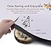 50 PCS Wood Burning Kit, Wood Burning Tool Set for Pyrography Creative Include Carving/Embossing/Soldering Tips+ Wood Burning Pen + Stencil + Stand + Carrying Case